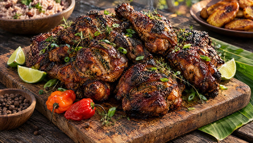 Jerk Chicken: My Overnight Marinade, for the Oven or the Barbecue