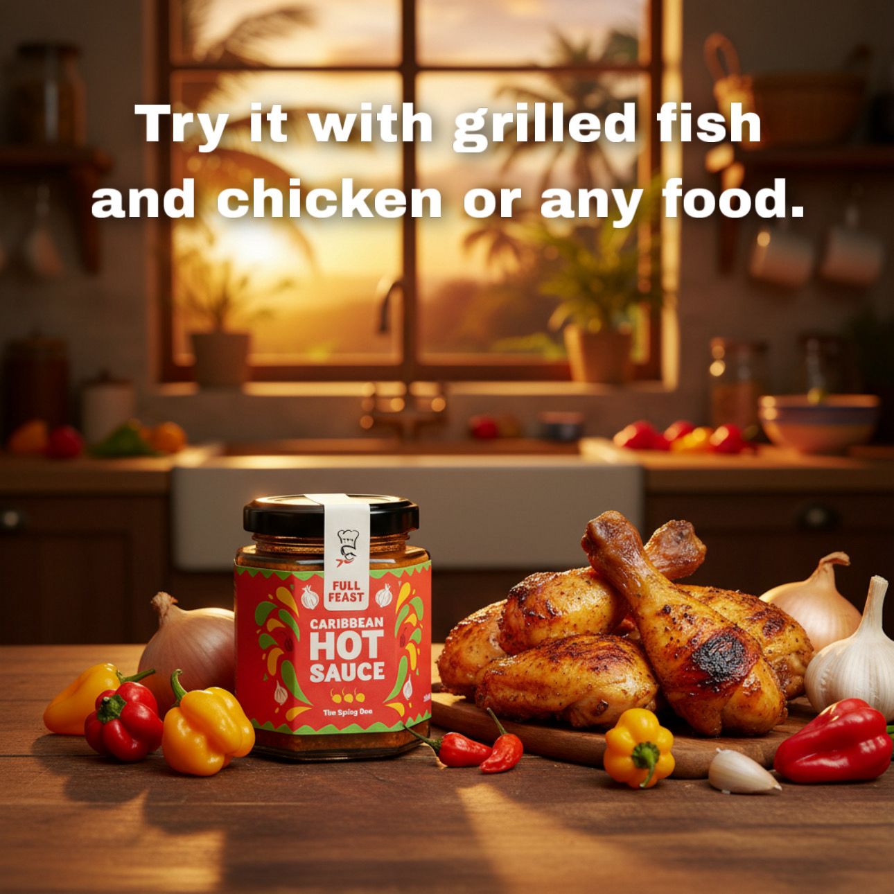 Caribbean Chicken in Hot Sauce: My Mother's Recipe From Guadeloupe