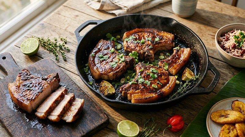 Caribbean BBQ Pork Chops: Sticky, Juicy and Glazed the Way We Did It by the Sea