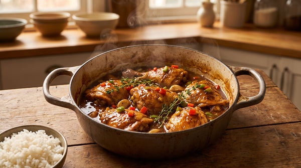 Chicken Fricassée: My Mother's Sunday Braise From Guadeloupe