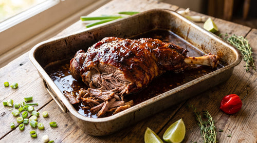 Caribbean BBQ Lamb: Slow-Roasted Shoulder With a Sticky Sunday Glaze