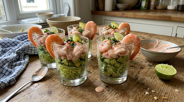 Caribbean Prawn Cocktail: A Christmas Starter With Passion Fruit in the Sauce