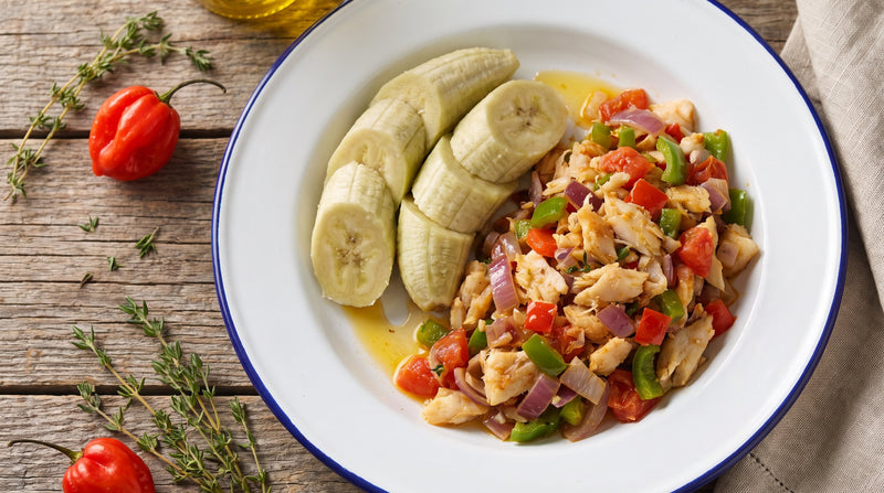 Green Banana and Saltfish: The Guadeloupe Breakfast I Grew Up On
