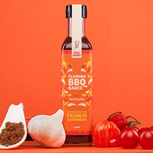 Full Feast Flaming BBQ Sauce — spicy BBQ sauce UK