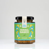 Full Feast Fresh Herbal Sauce — herb sauce UK — close-up