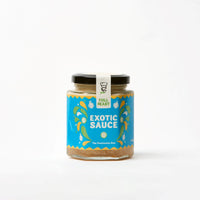 Full Feast Exotic Caribbean Sauce — fruity hot sauce UK — packaging detail