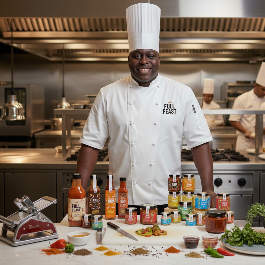 JP, chef and founder of Full Feast