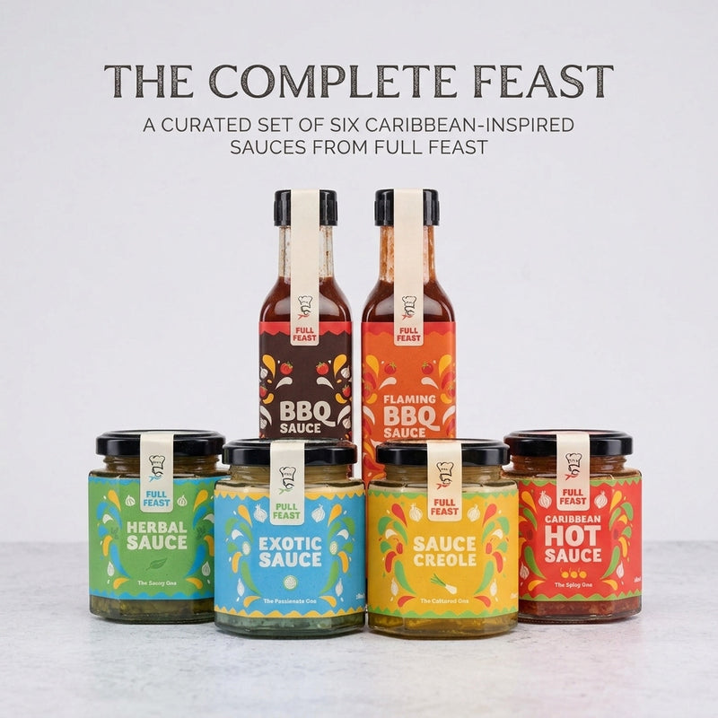 The Complete Feast – Full Caribbean Sauce Set